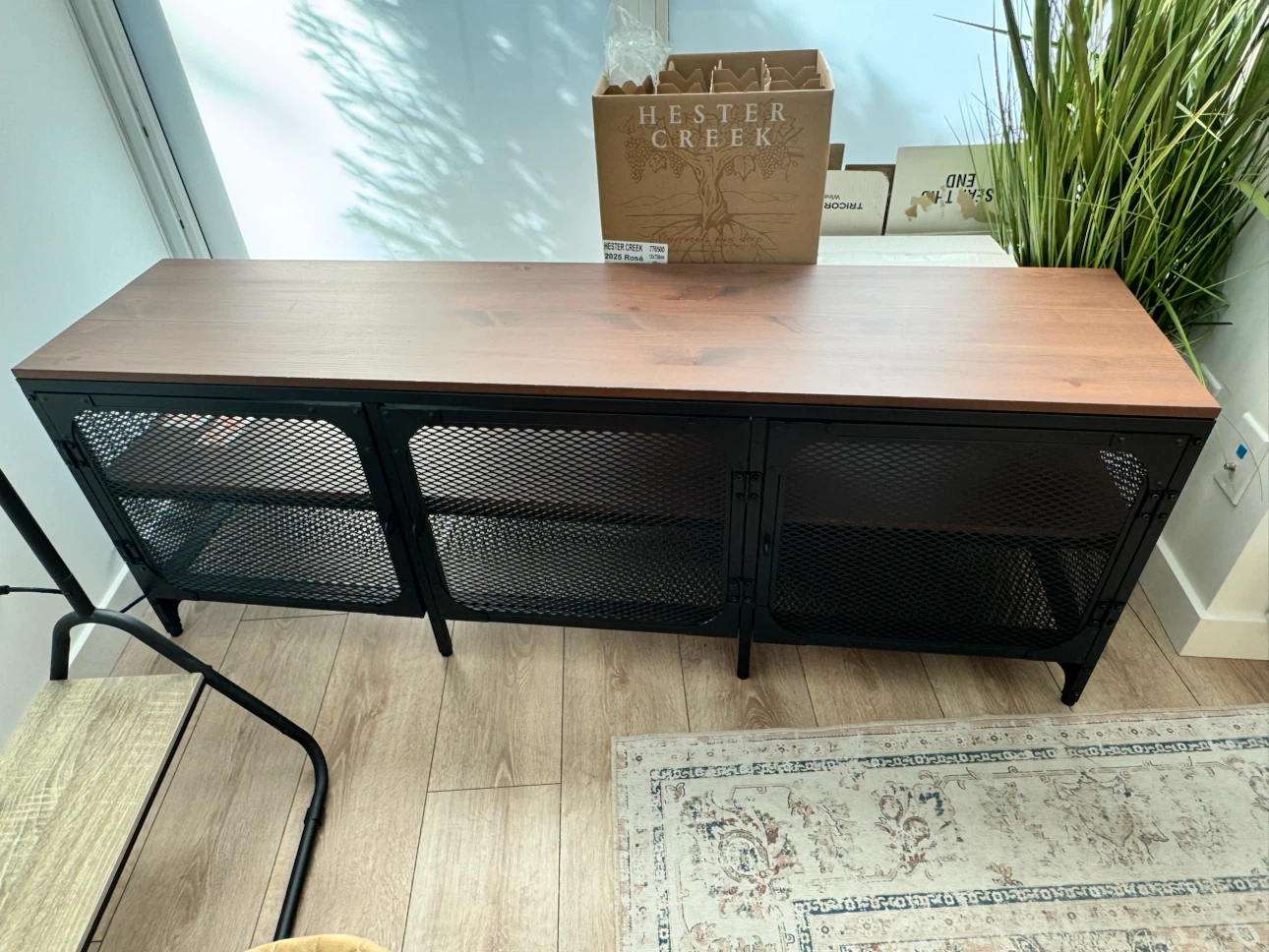 IKEA Industrial TV Stand