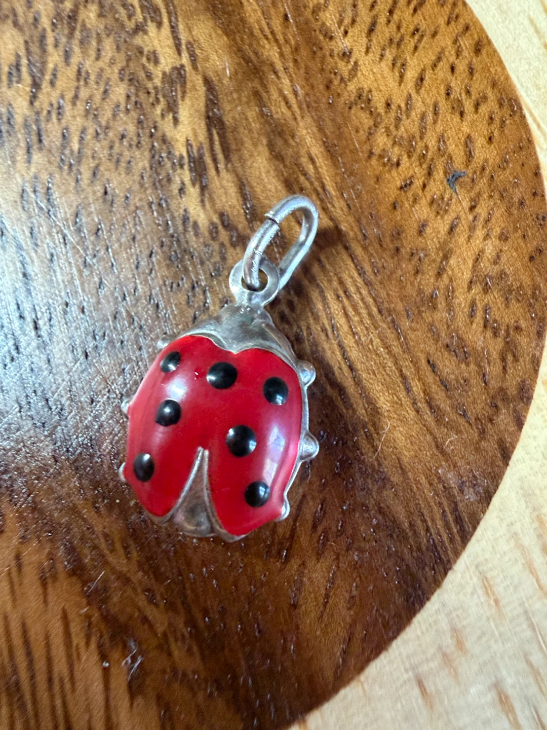 Sterling Silver Ladybug Pendant