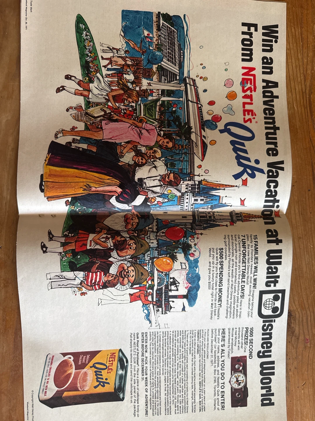 Weekend Magazine Oct 30 1971 Vintage Edition - photo 2