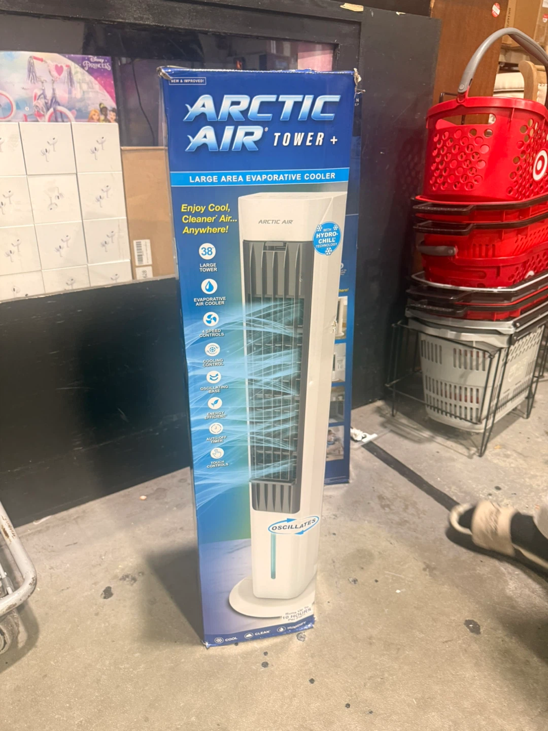 Arctic Air Tower +: Electric Portable Cooling Fan