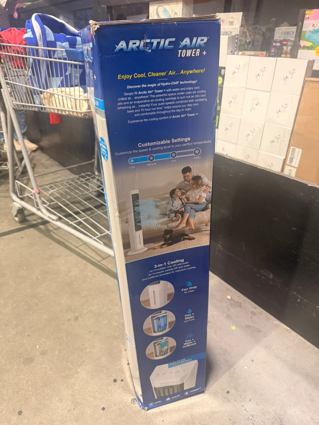 Arctic Air Tower +: Electric Portable Cooling Fan - photo 2