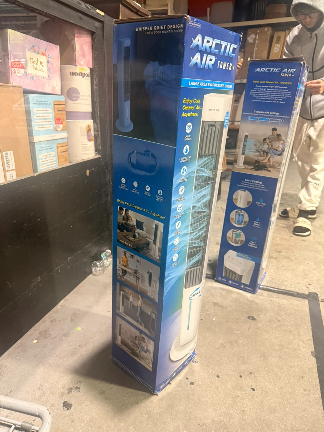 Arctic Air Tower +: Electric Portable Cooling Fan - photo 4