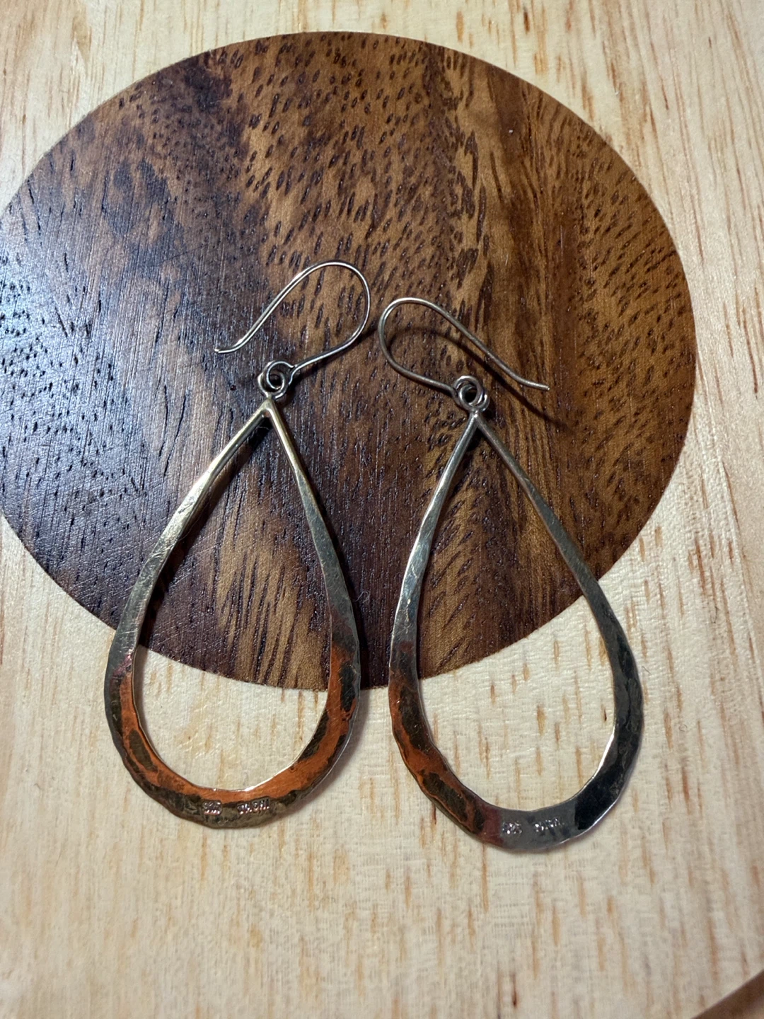Tashi Sterling Silver Gold plated Teardrop Earrings
