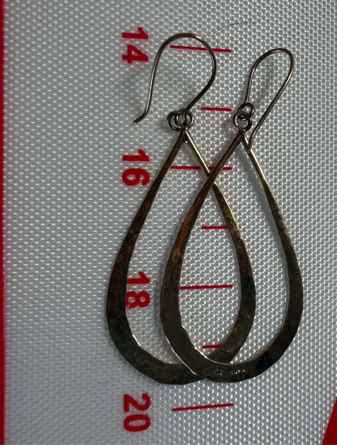 Tashi Sterling Silver Gold plated Teardrop Earrings - photo 4