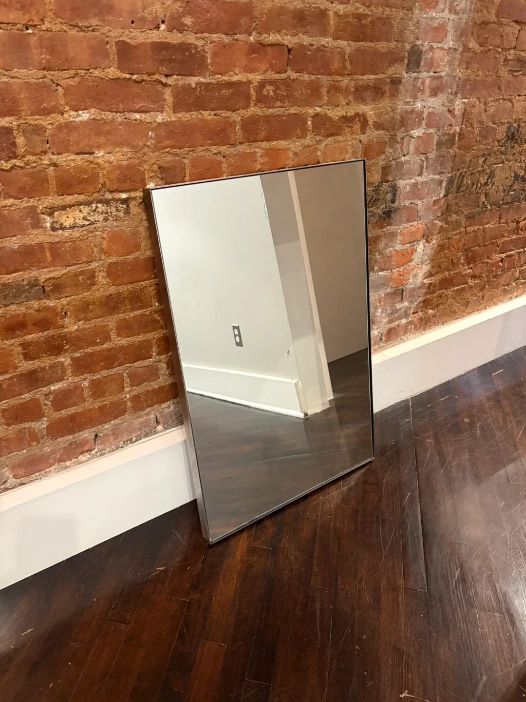 Metal Frame Wall Mirror - photo 2