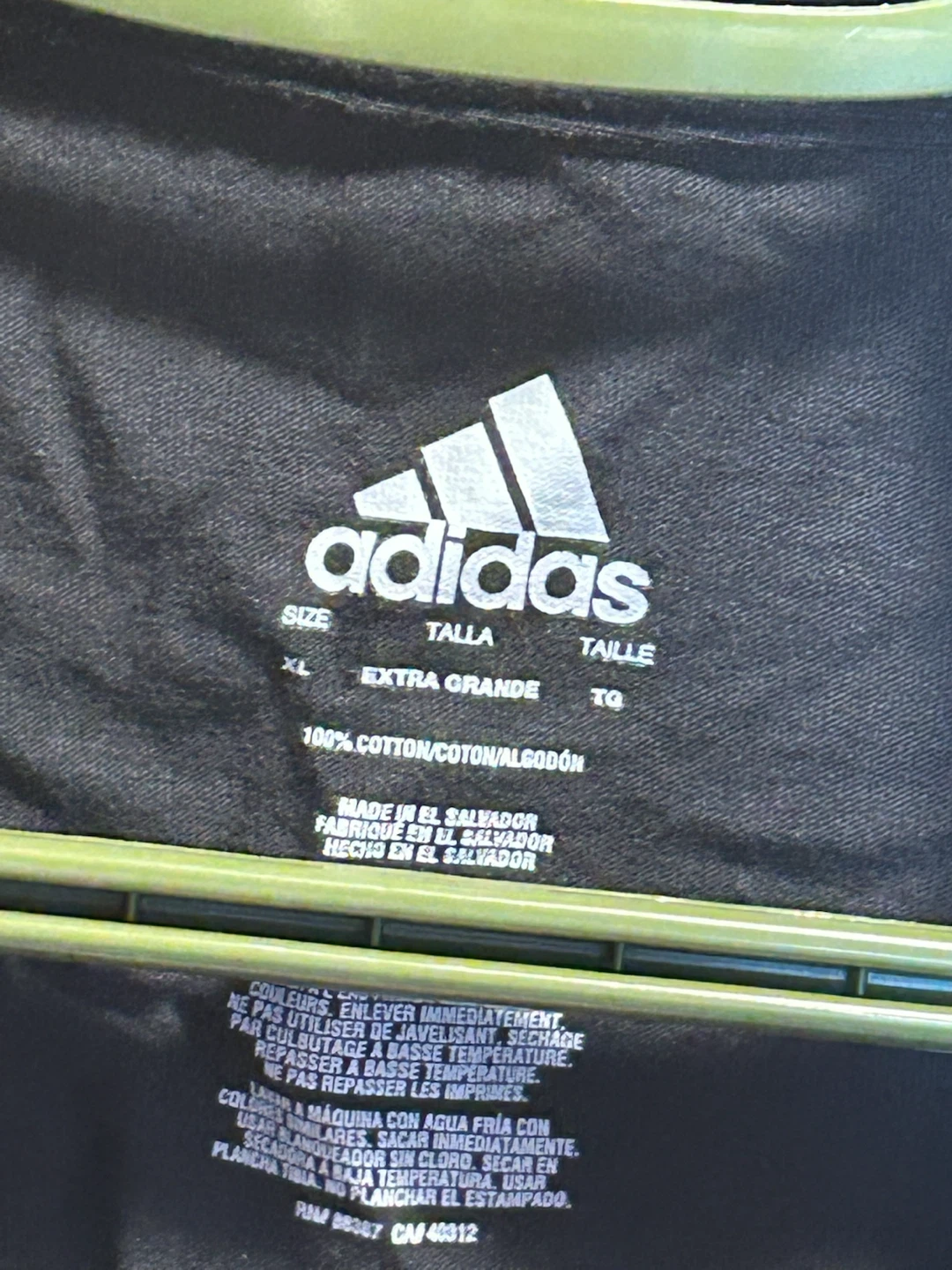 Adidas Dale Jr. No. 88 T-Shirt - Black/Orange XL - photo 3
