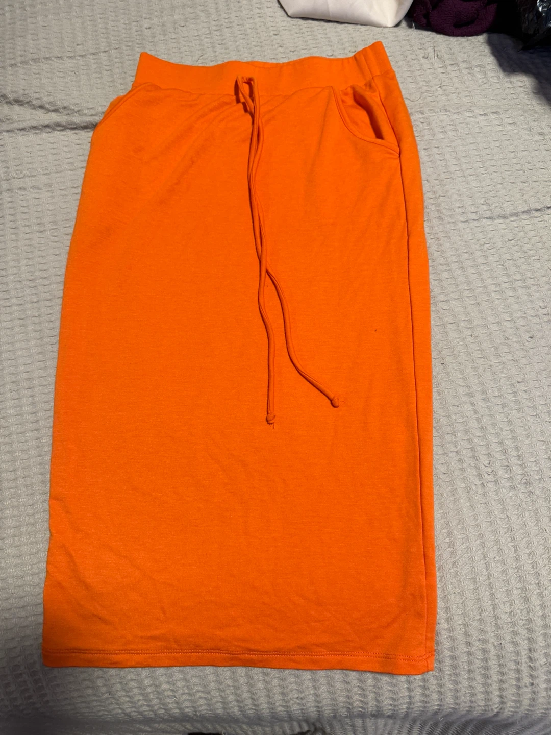 Fashion Nova Orange Two-Piece Set - photo 2