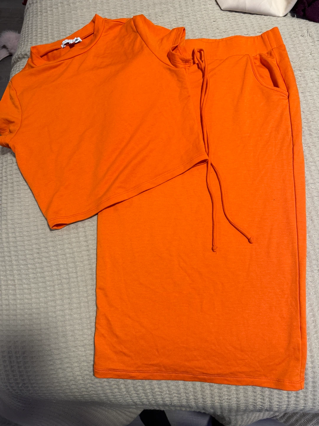 Fashion Nova Orange Two-Piece Set - photo 3
