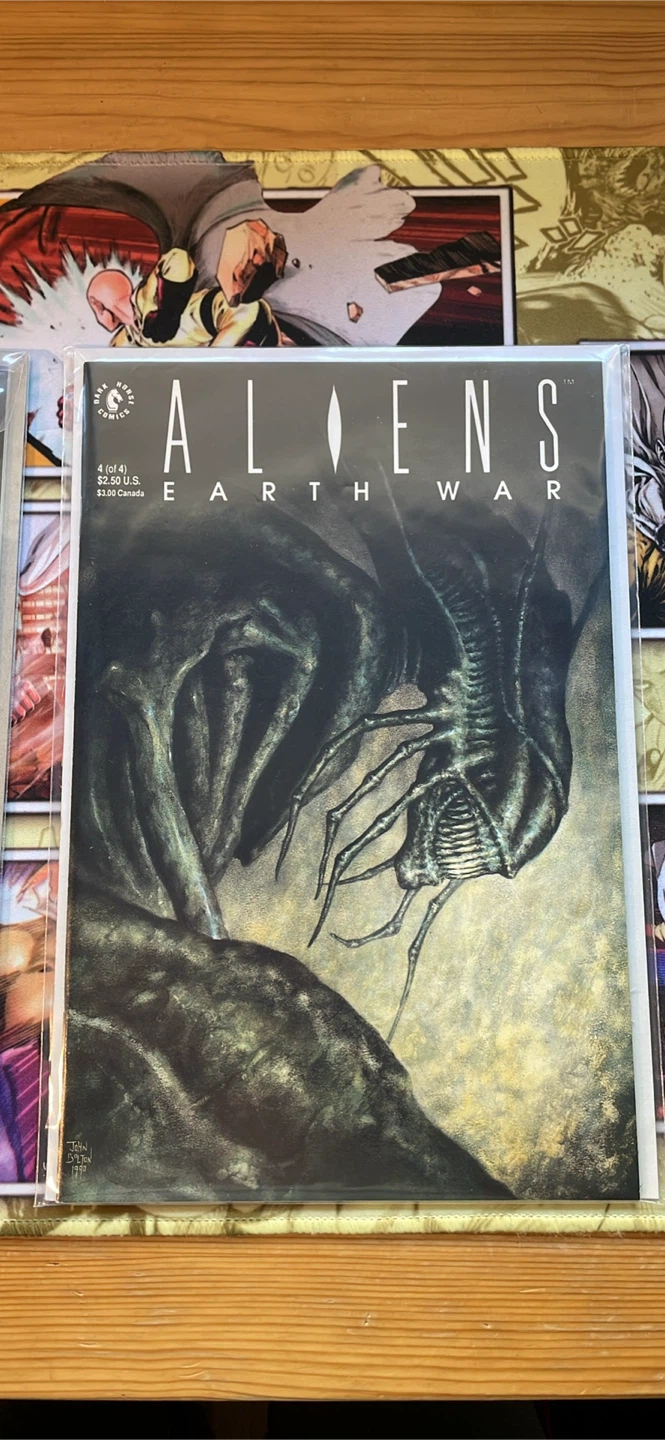 Aliens: Earth War 1-4 Comic Set - photo 4