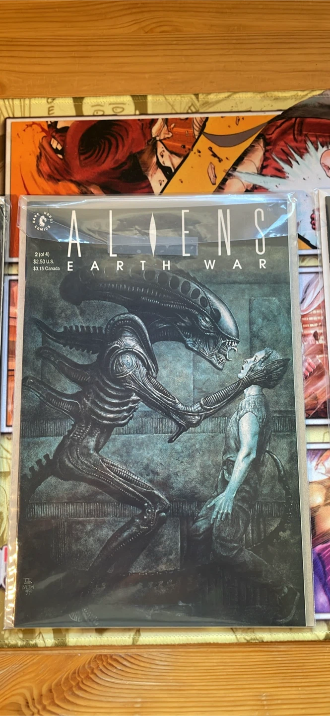 Aliens: Earth War 1-4 Comic Set - photo 3