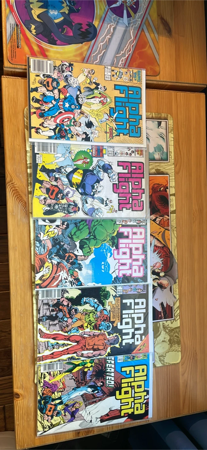 Alpha Flight Comic Book Collection