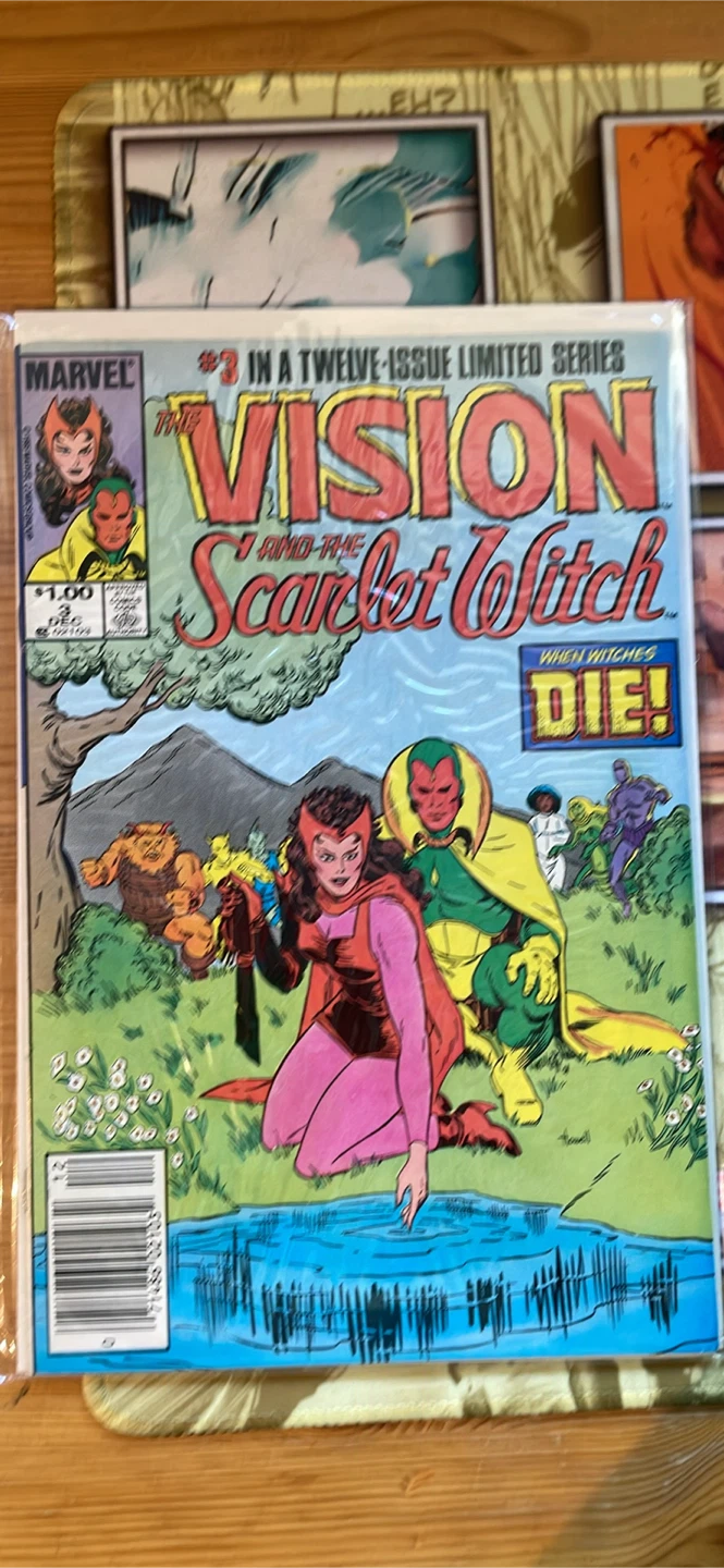 The Vision and the Scarlet Witch Comic Book Lot - photo 3