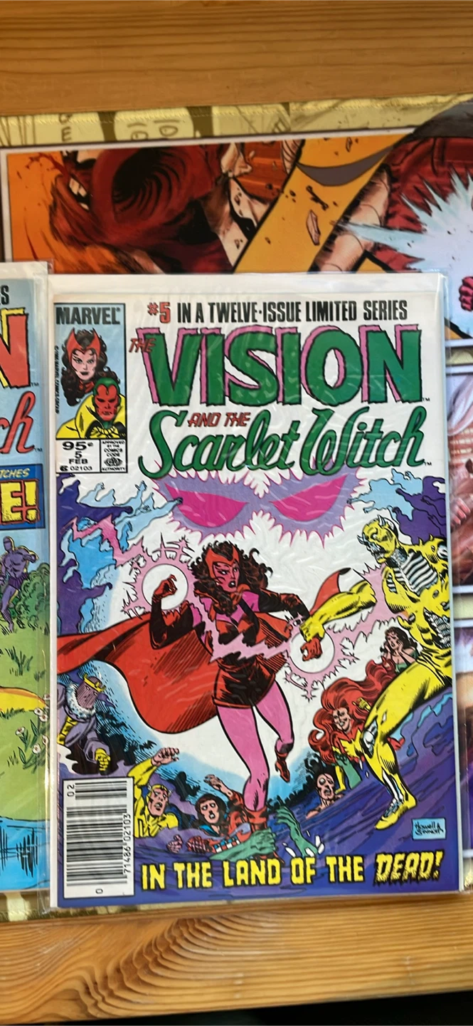 The Vision and the Scarlet Witch Comic Book Lot - photo 4