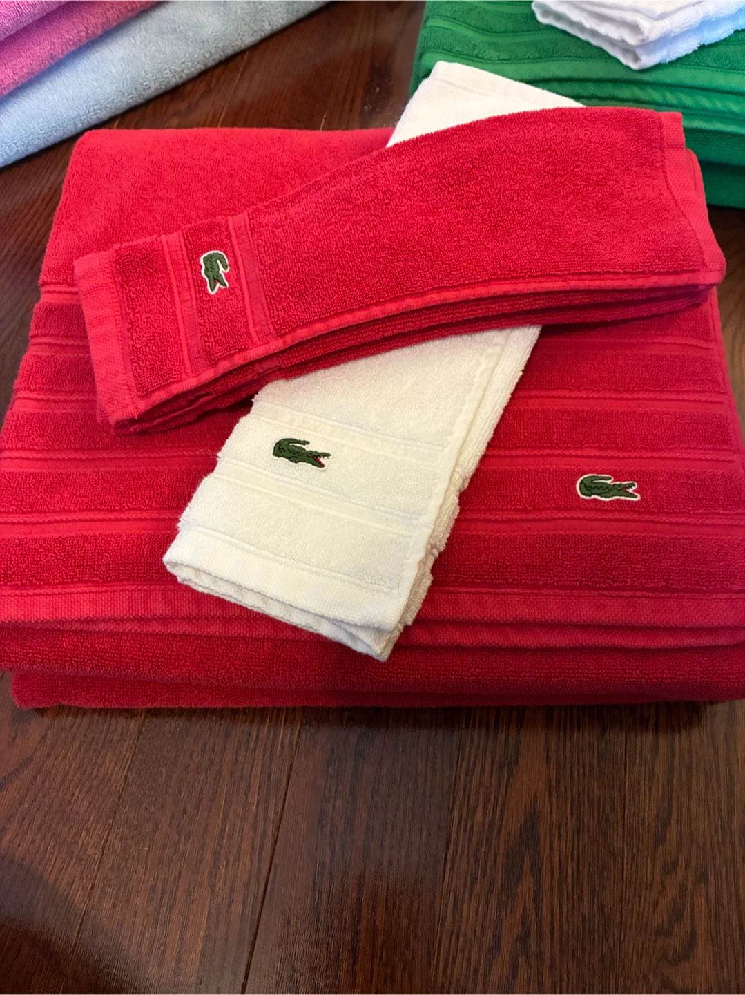 Lacoste Towel Sets (bath towels with face towels) - photo 2