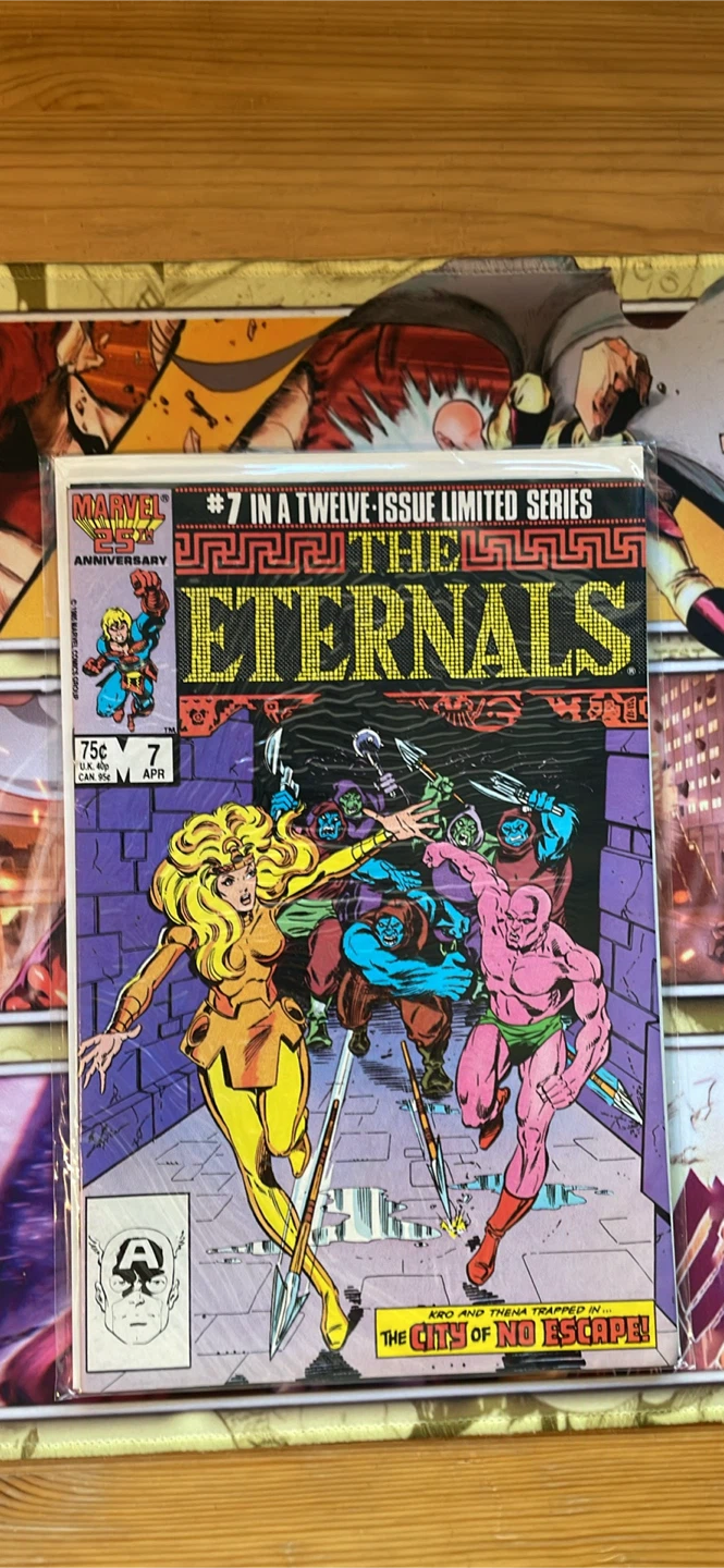 The Eternals Marvel Comics Issues 7 and 8 - photo 3