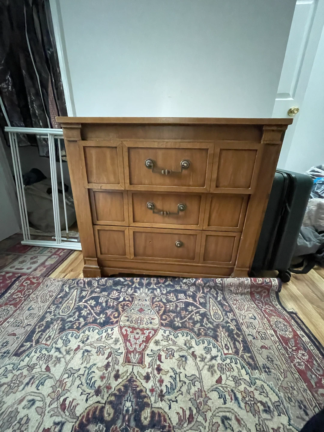 Wooden Three-Drawer Dresser/Chest