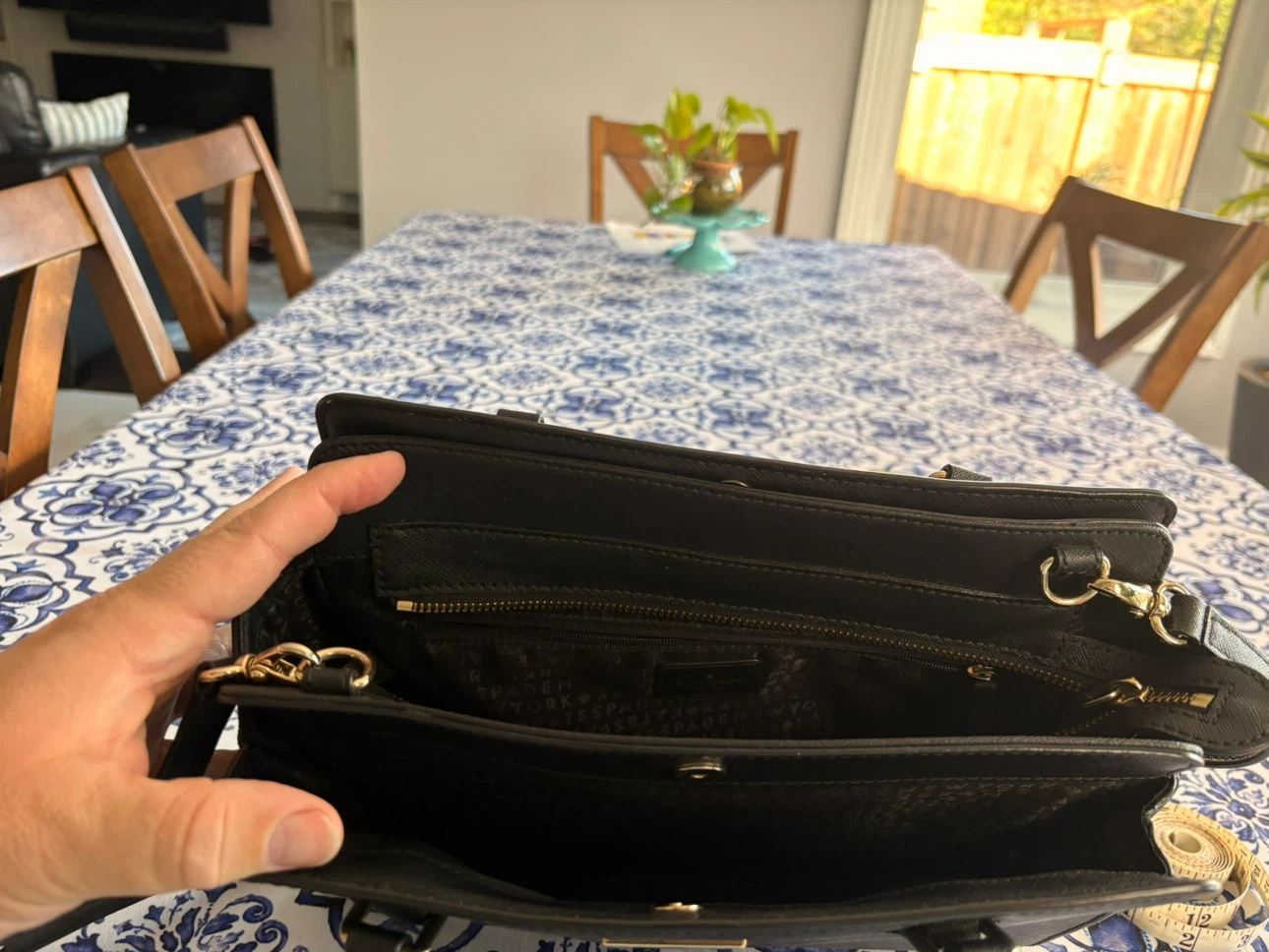 Kate Spade Black Leather Tote Bag - photo 4