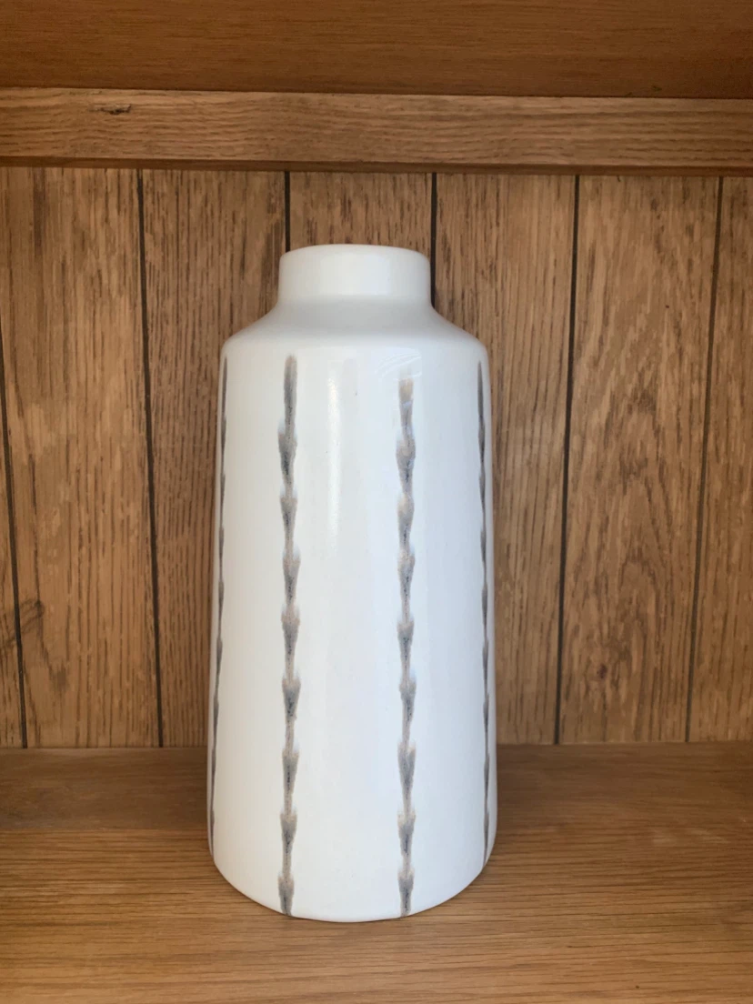 Cream Ceramic Vase