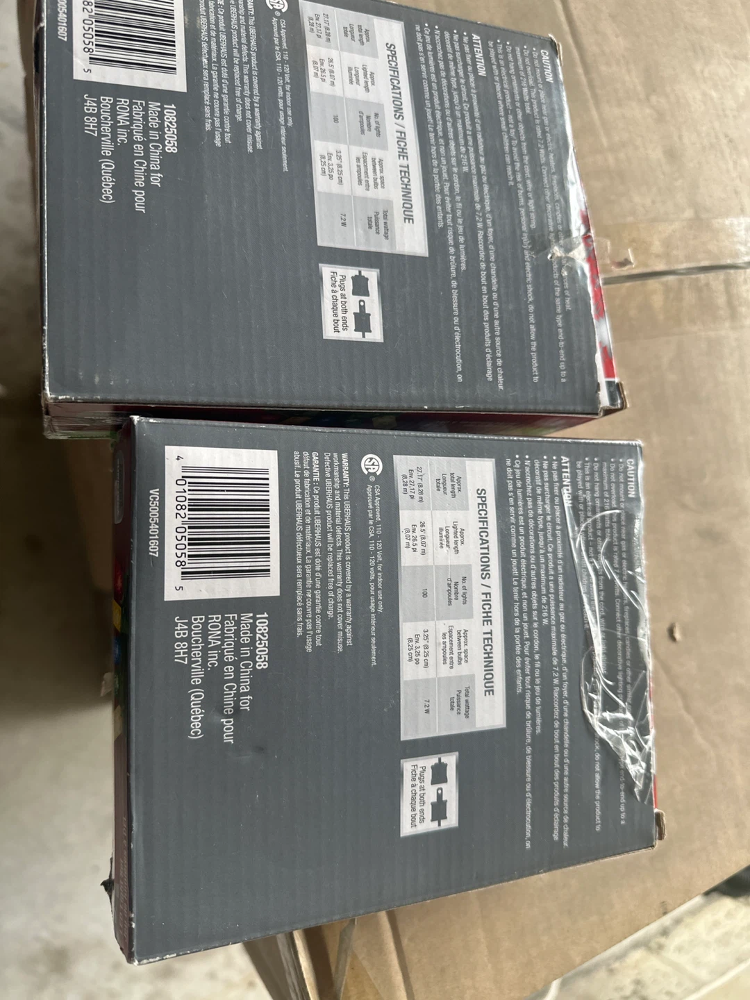 3 Boxes of UBERHAUS Multicoloured LED Light Sets - photo 2