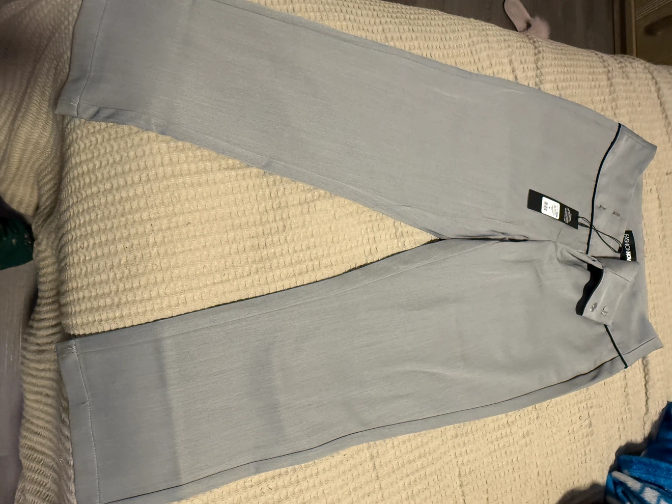 Fashion Nova Gray Tailored Pants - photo 2