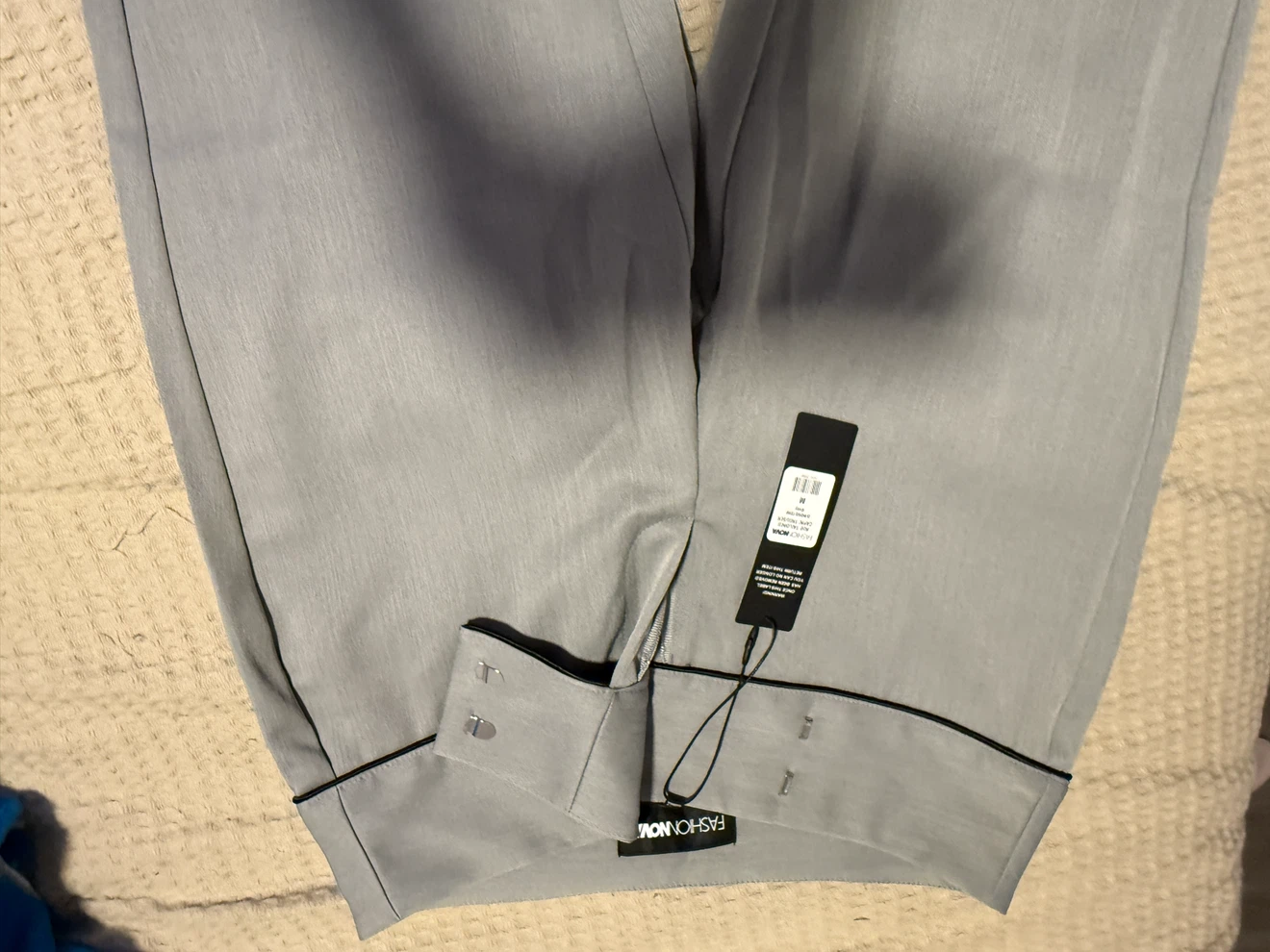 Fashion Nova Gray Tailored Pants - photo 3