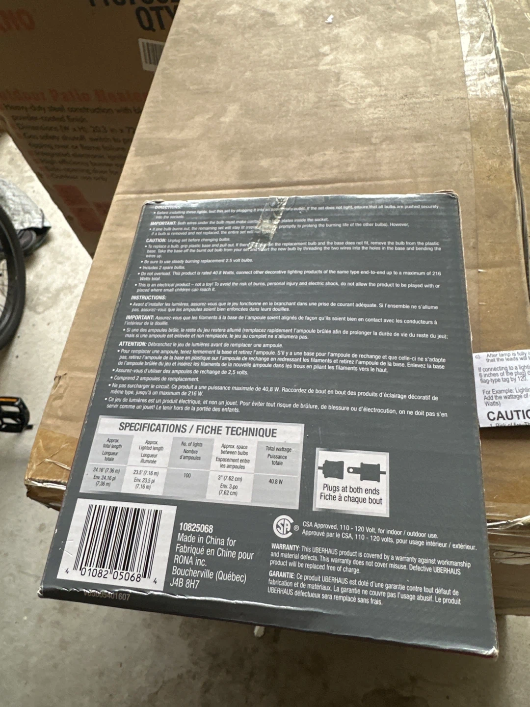 3 Boxes of UBERHAUS Multicoloured LED Light Sets - photo 4