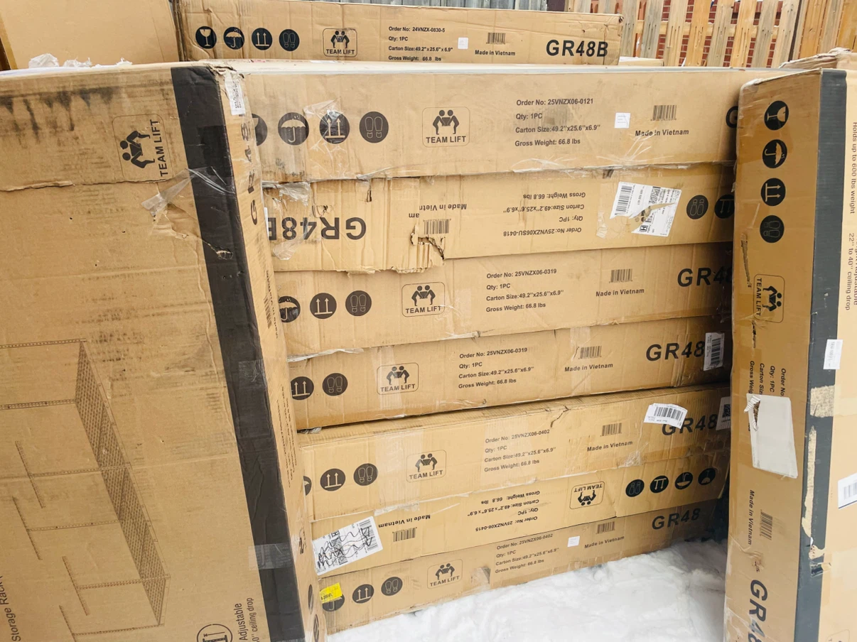 Garage Overhead Storage Rack 4’ x 8’ NEW IN BOX - photo 4