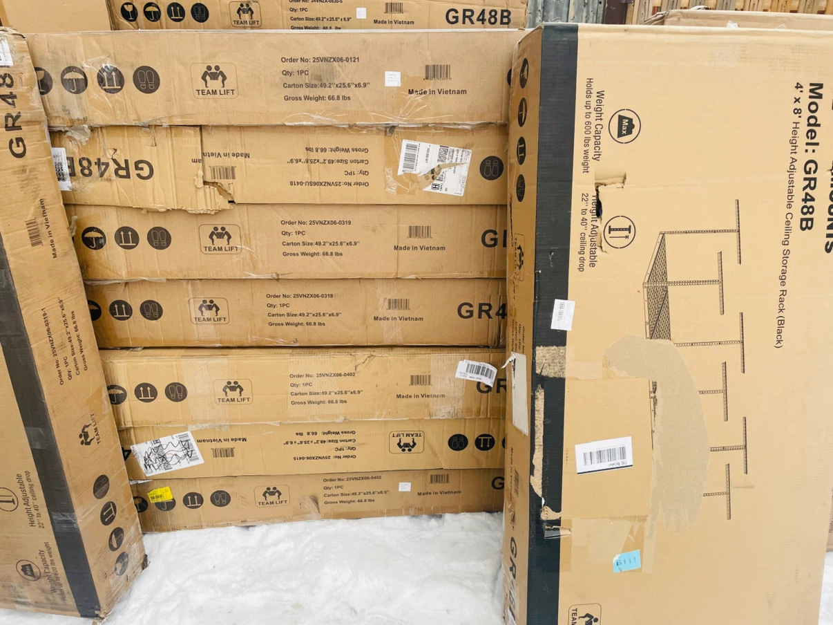 Garage Overhead Storage Rack 4’ x 8’ NEW IN BOX - photo 5