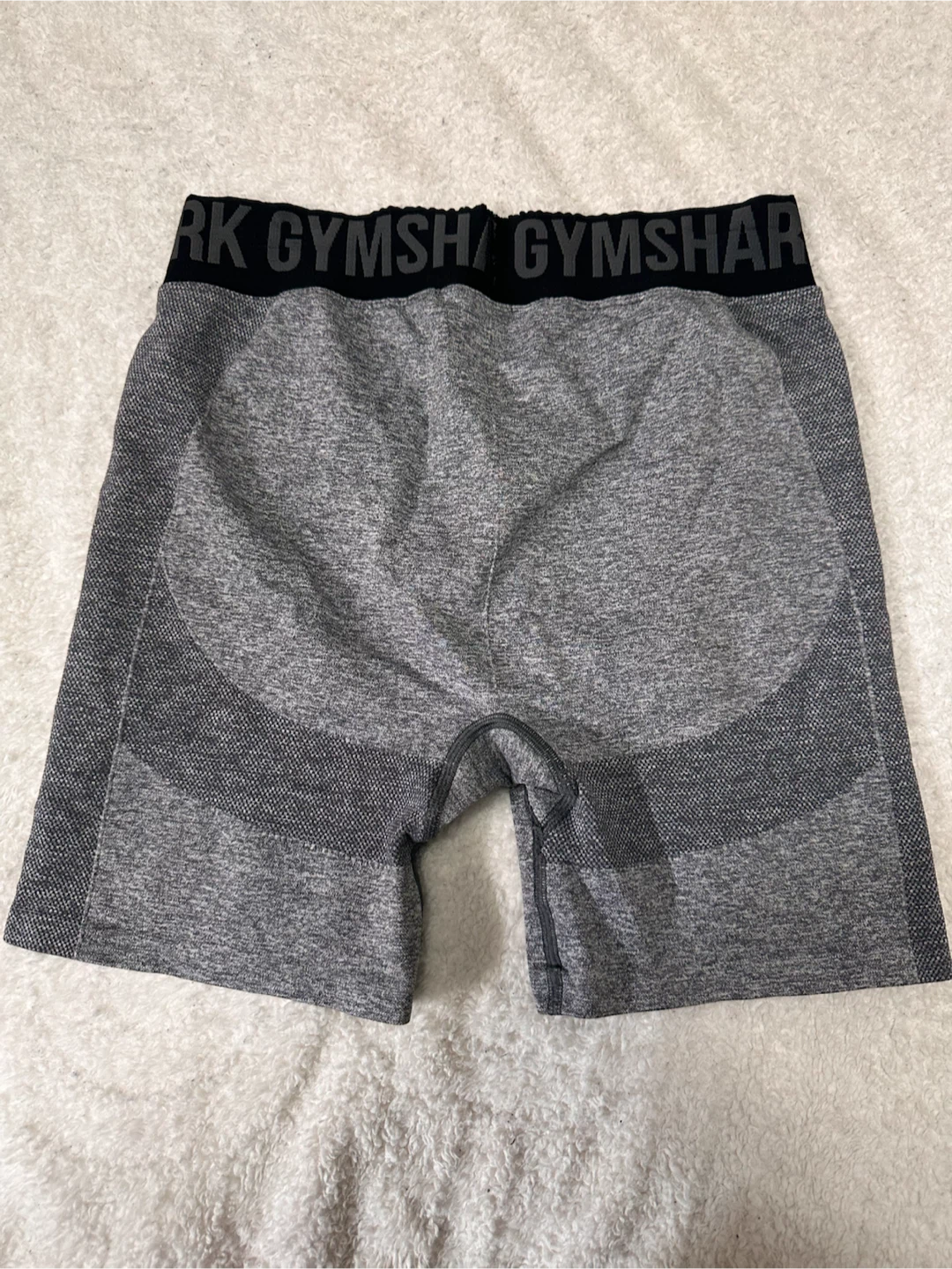 Gymshark Flex Seamless Shorts Charcoal Grey Marl- Large - photo 2