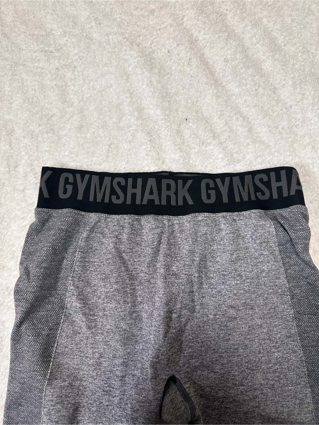 Gymshark Flex Seamless Shorts Charcoal Grey Marl- Large - photo 3