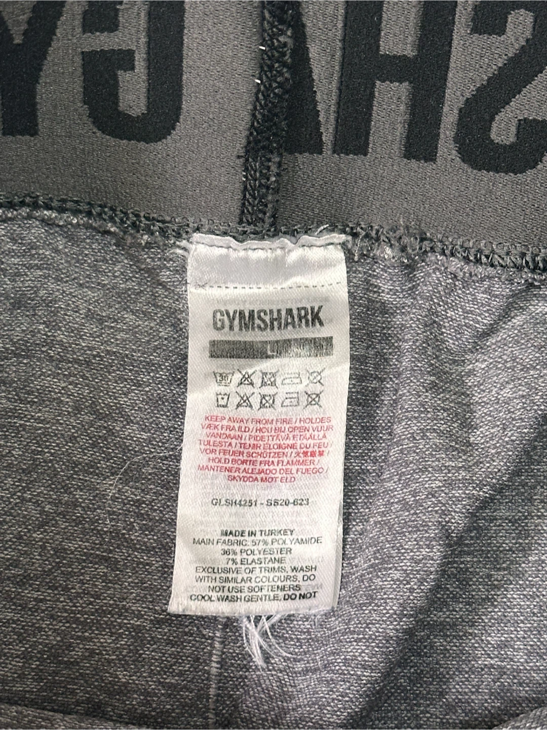 Gymshark Flex Seamless Shorts Charcoal Grey Marl- Large - photo 4