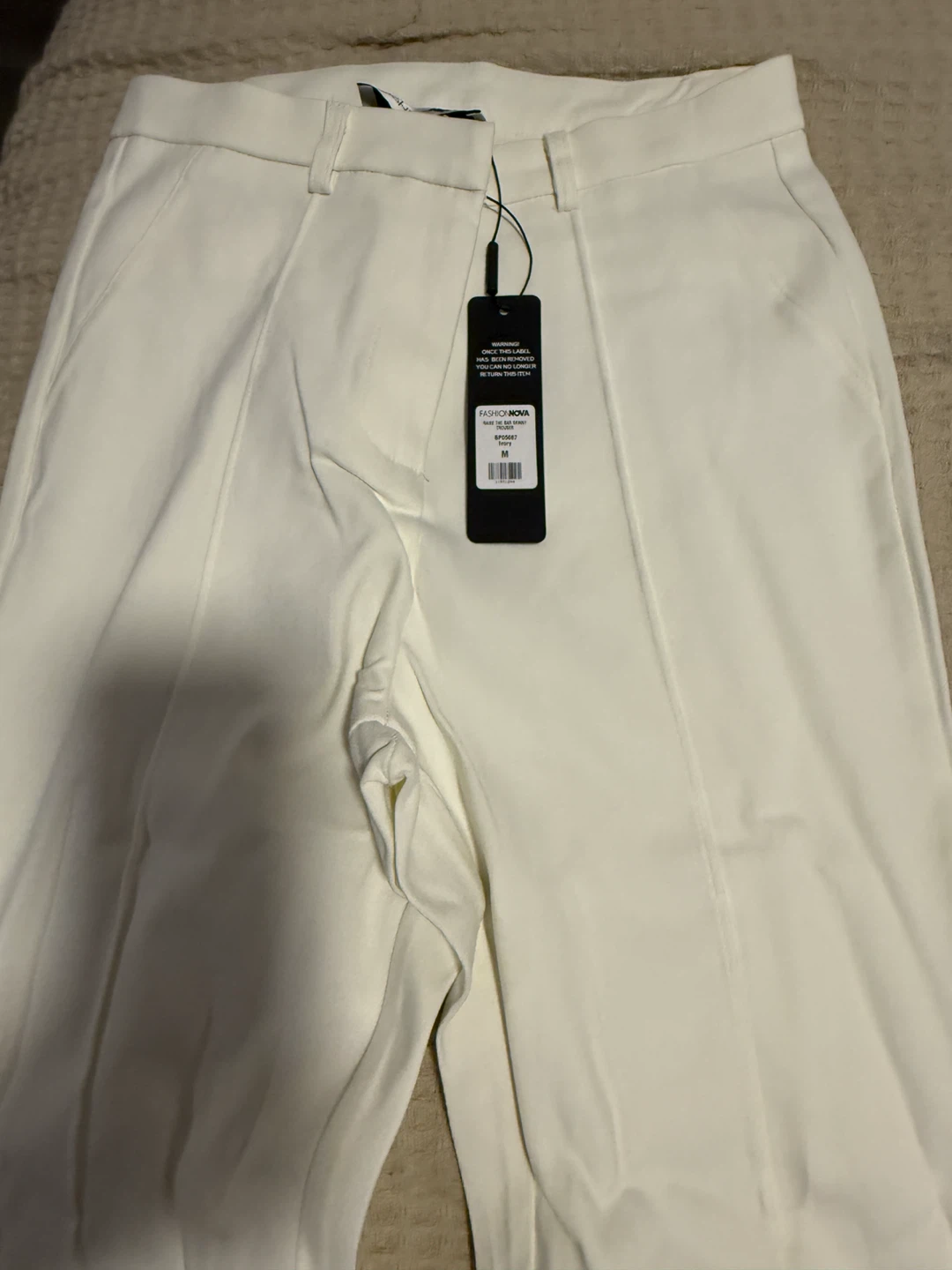 Fashion Nova Raise The Bar Skinny Trousers