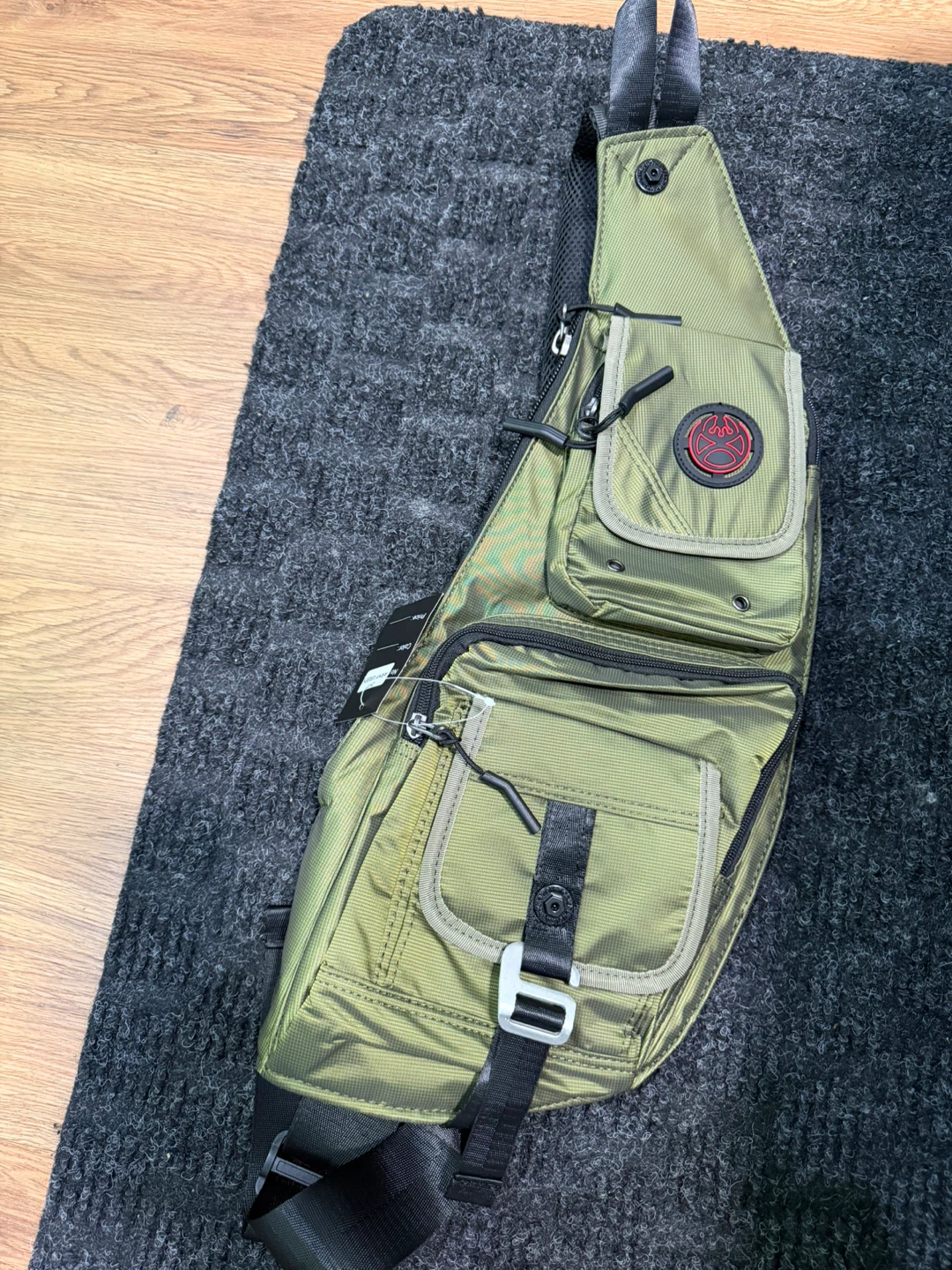 Army Green Sling Chest Bag