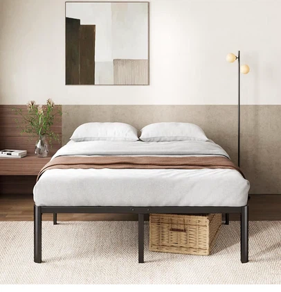 New Full Size Metal Bed Frame - Black - photo 2