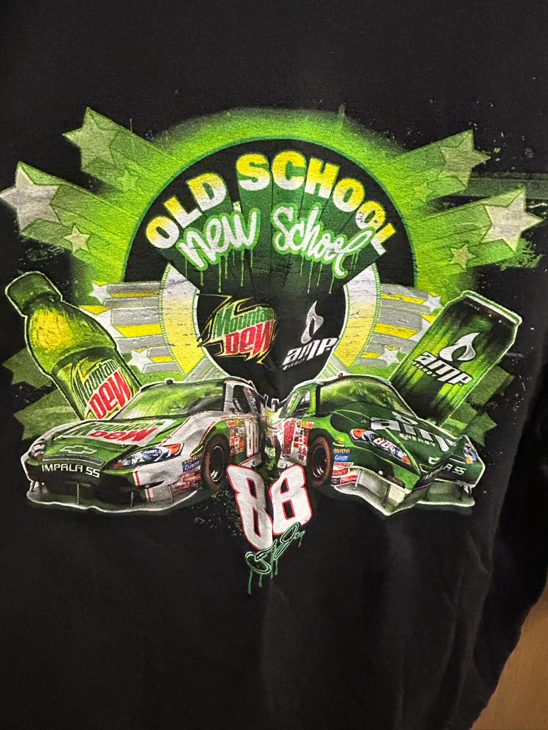 Mountain Dew Dale Earnhardt Jr. NASCAR T-Shirt - photo 2