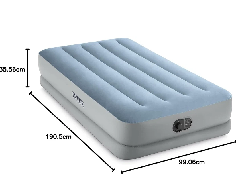 Intex Dura-Beam Twin Airbed with USB Pump - photo 2