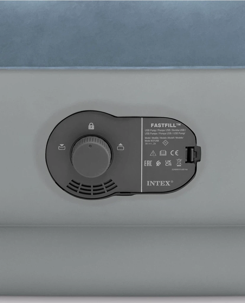 Intex Dura-Beam Twin Airbed with USB Pump - photo 3