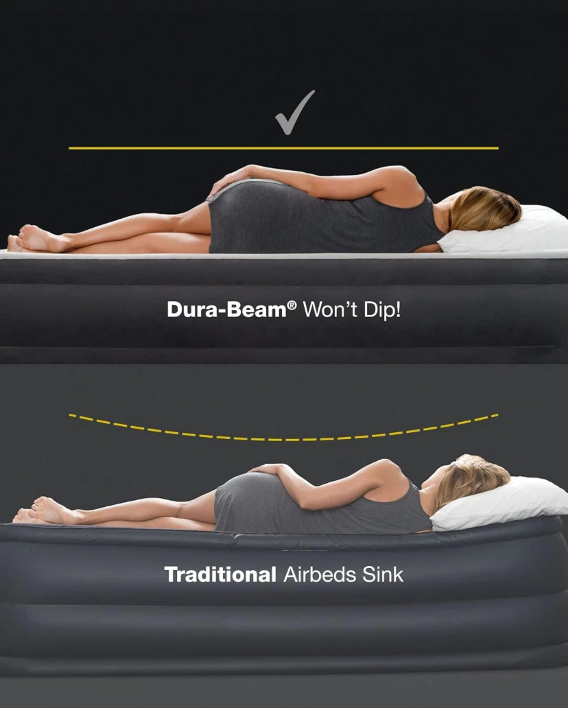 Intex Dura-Beam Twin Airbed with USB Pump - photo 5
