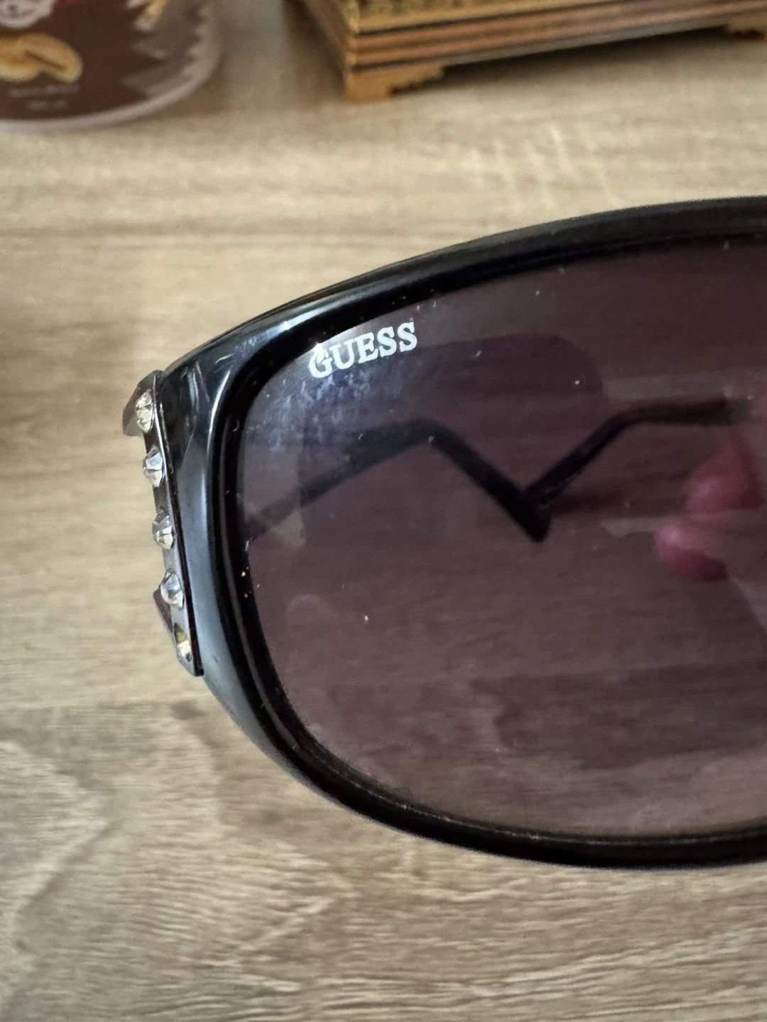 Guess Sunglasses with Rhinestone Detail - photo 2