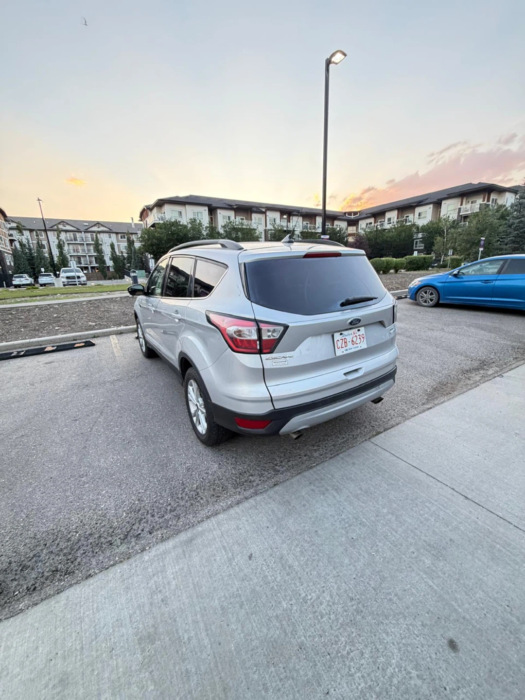 Silver Ford Escape SUV - photo 3