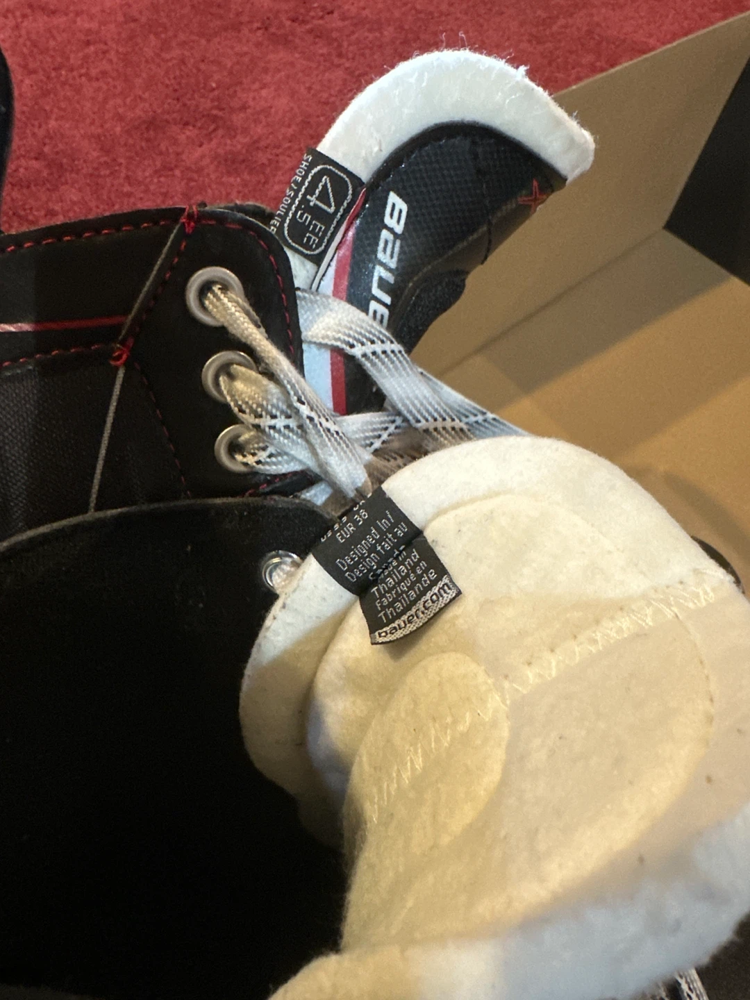 Bauer Vapor X400 Ice Skates Size 4.5 EE - photo 3