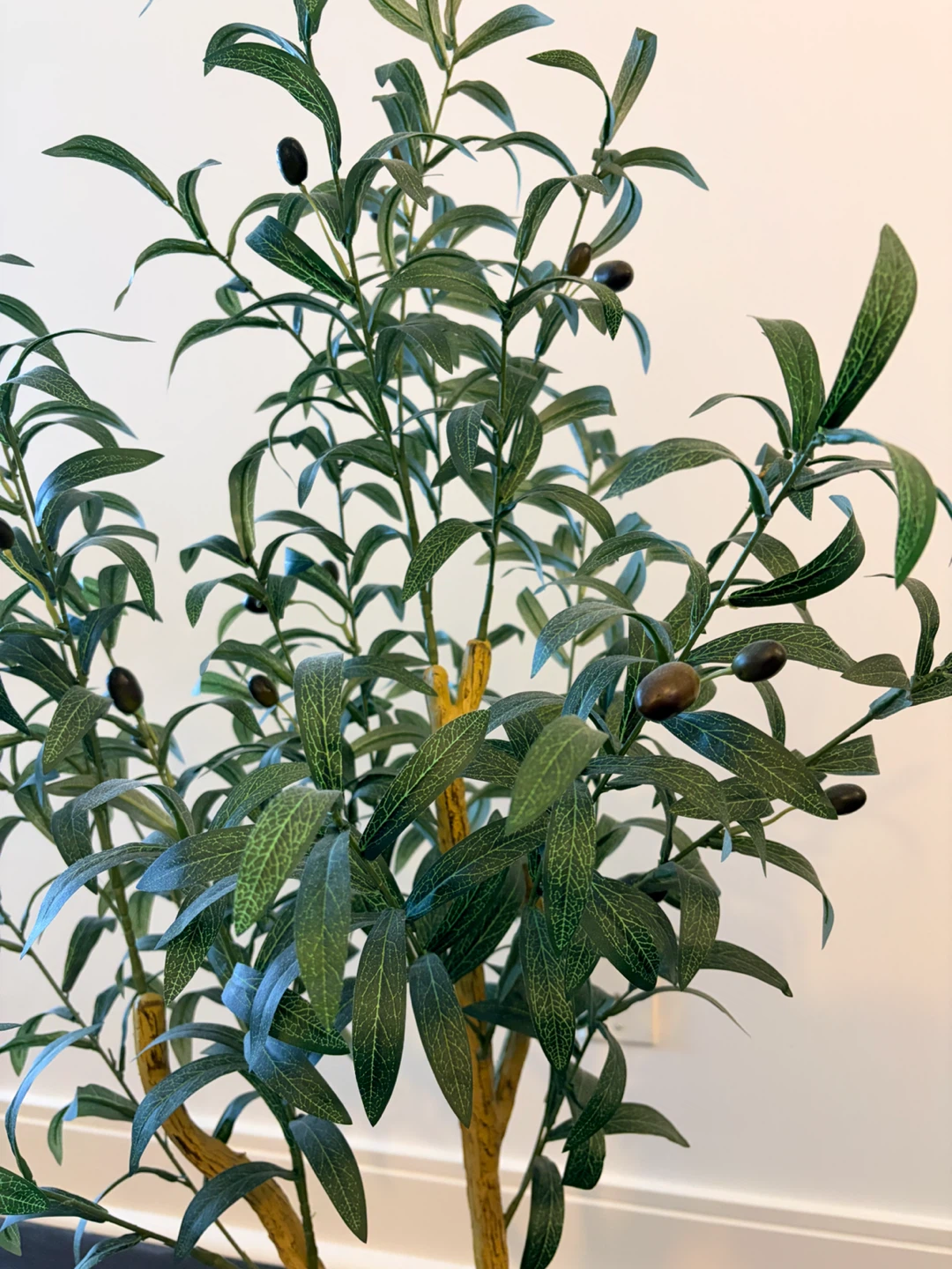 42” Artificial Olive Tree in Decorative Pot - photo 4