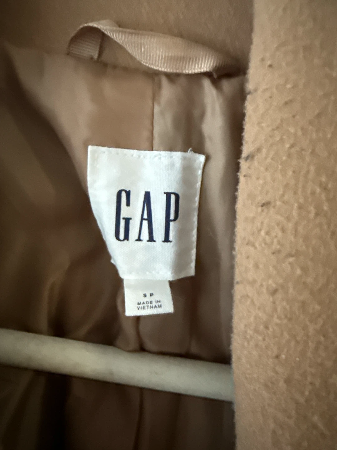 Gap camel wool-blend coat - photo 2