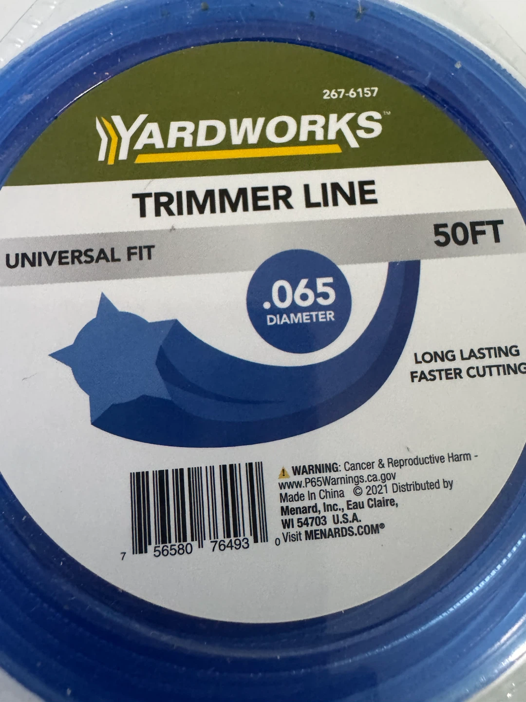 Yardworks Trimmer Line .065 Diameter 50ft - photo 2