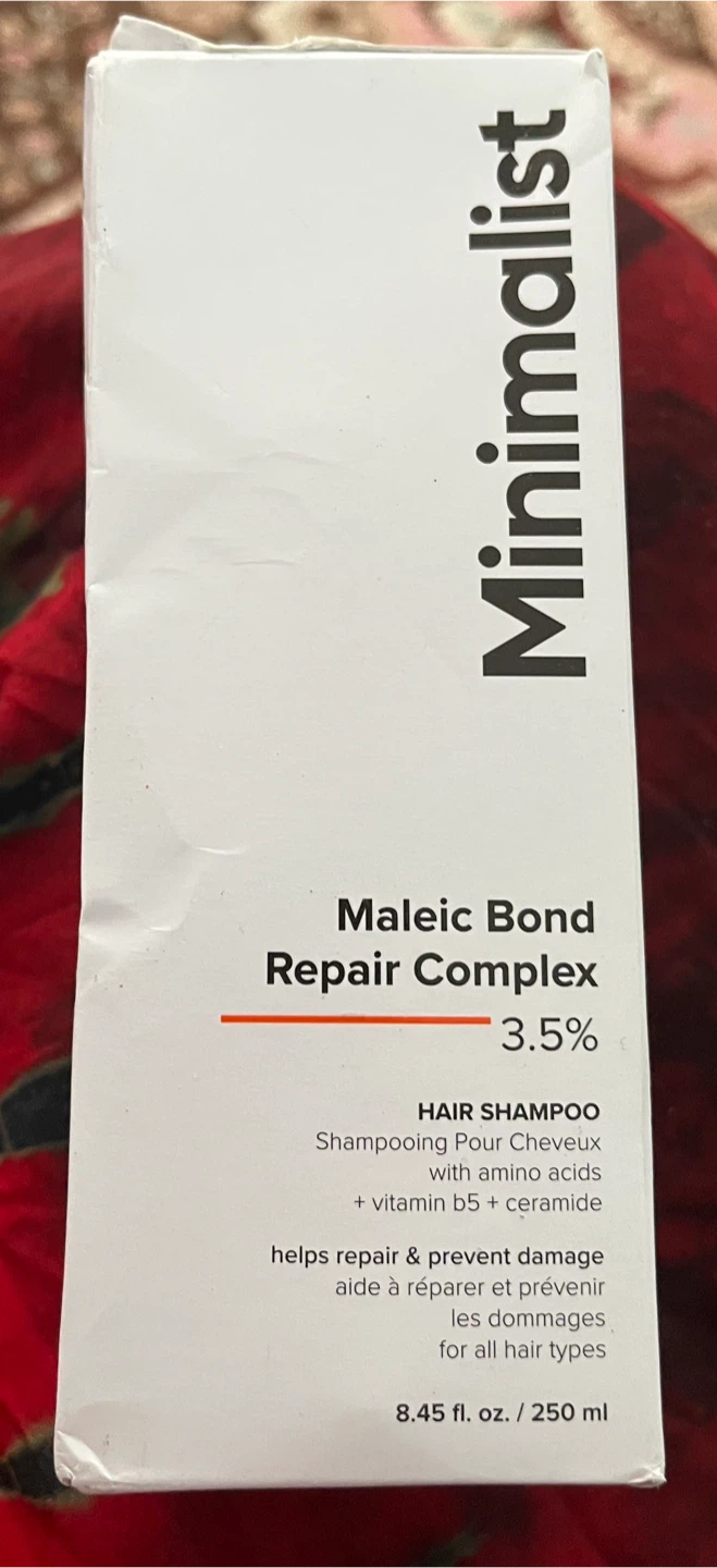 Minimalist Maleic Bond Repair Complex Hair Shampoo