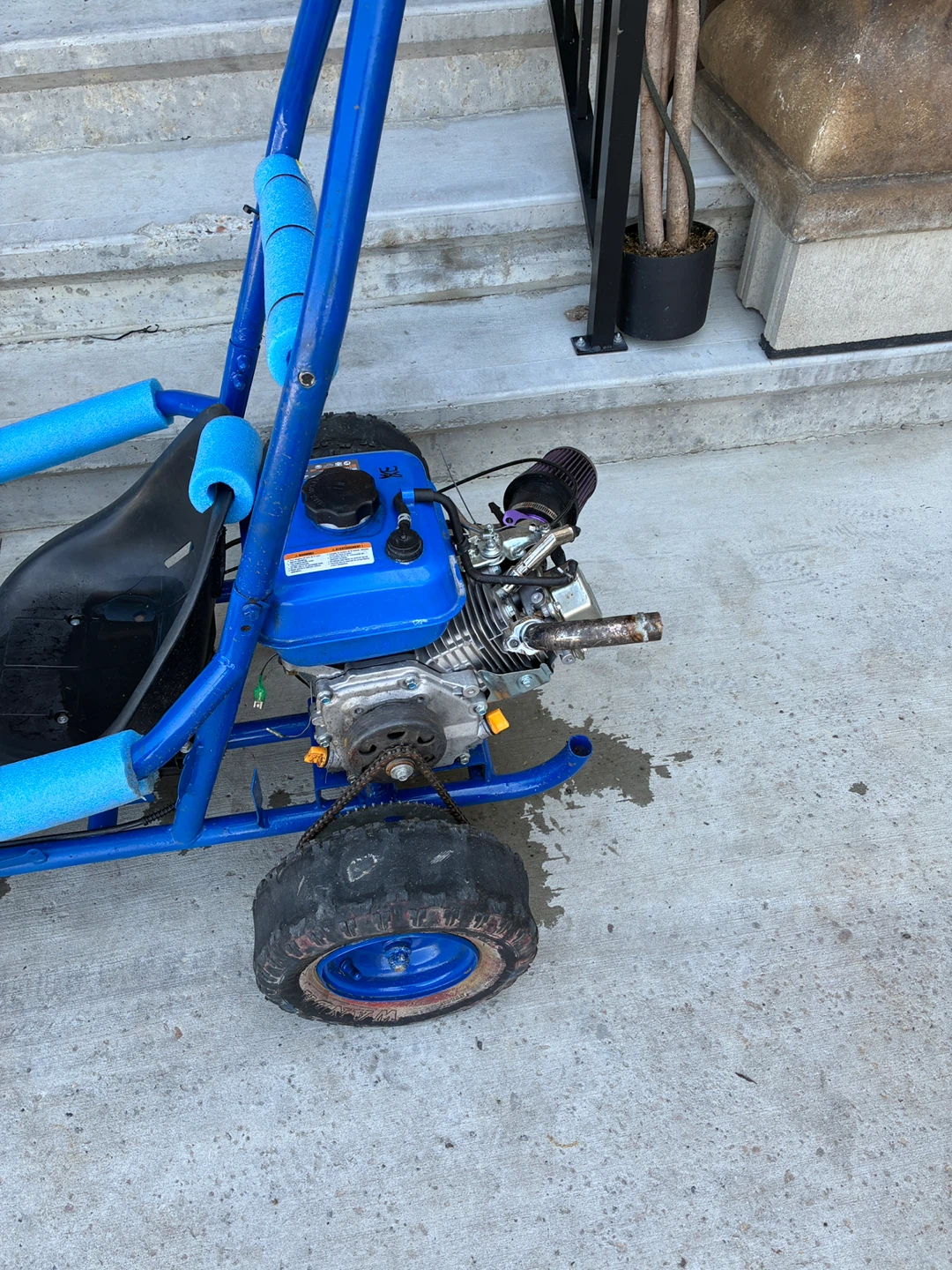 212cc go cart - photo 2