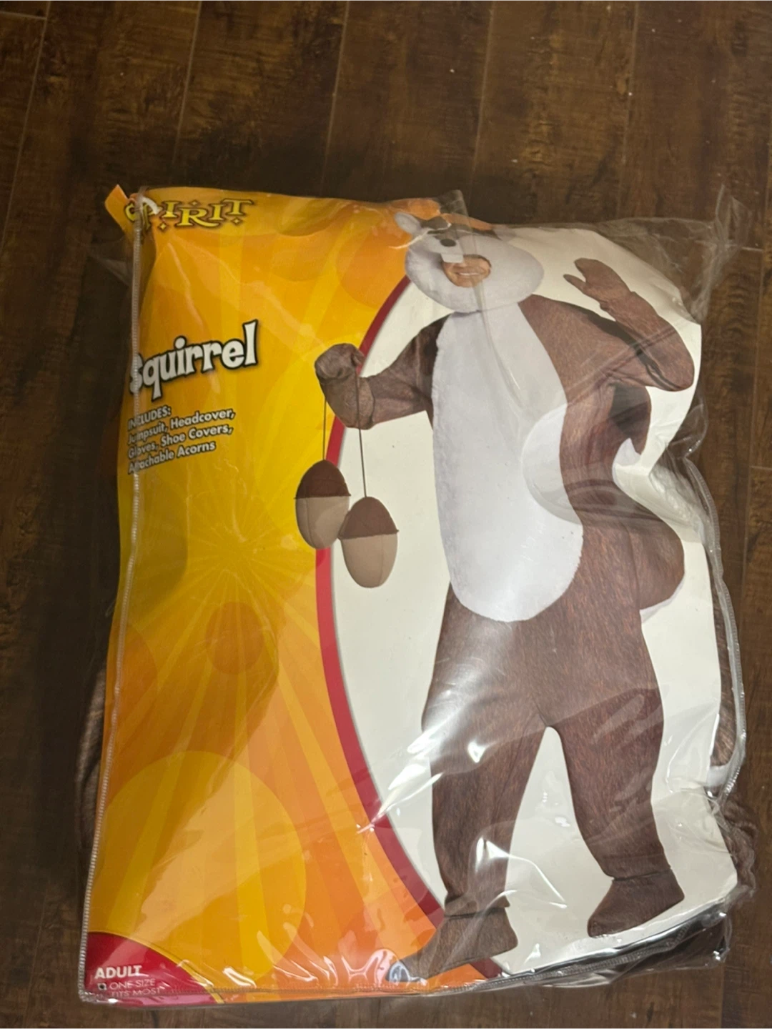 Spirit Halloween Adult Squirrel Costume