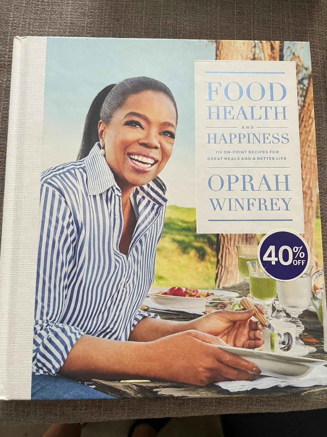 NEW! Oprah Winfrey Hardcover Cookbook