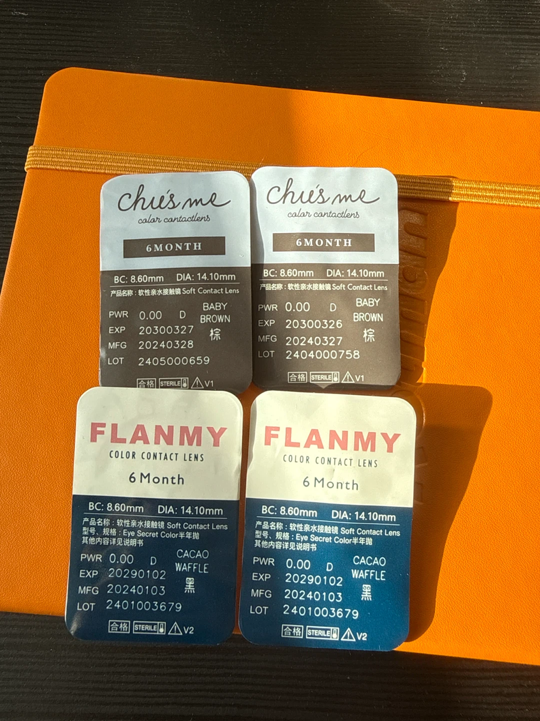 New - Chus Me & Flanmy 6-Month Contact Lenses