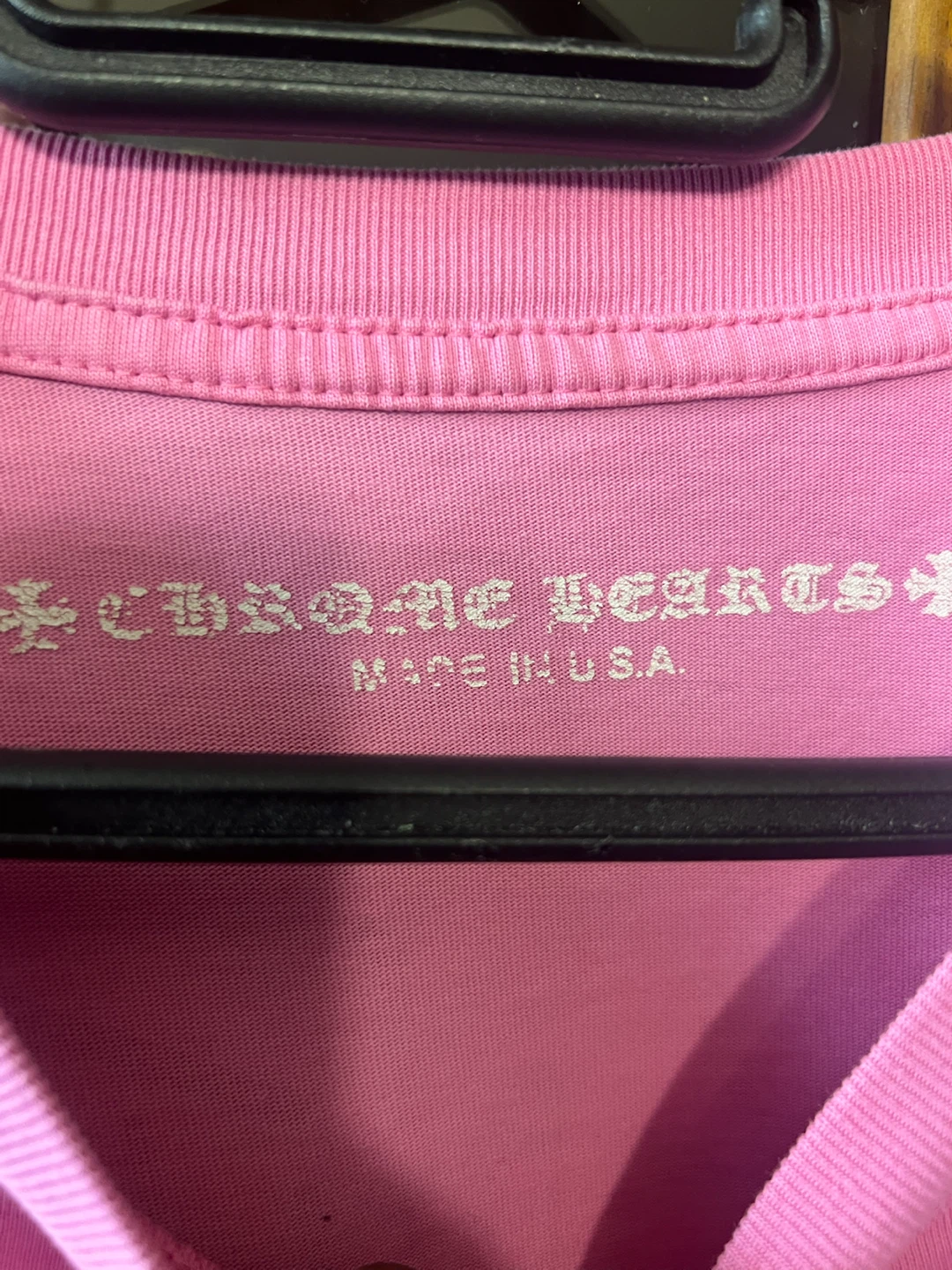 Chrome Hearts Pink Vanity Affair Long Sleeve Shirt - photo 3